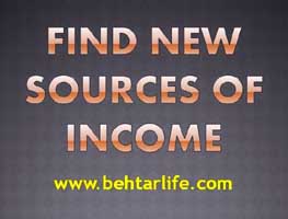find new sources of income